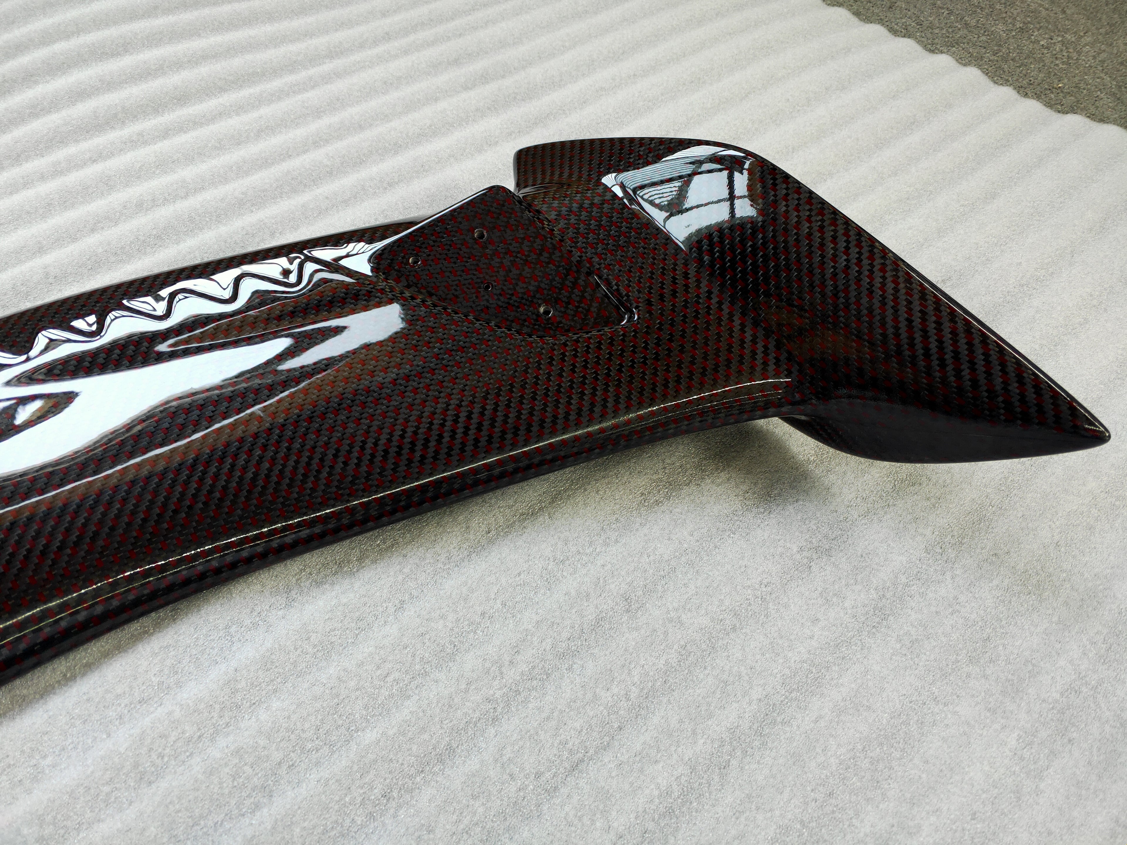 FL5 Civic TypeR Modulo option style rear spoiler/ wing blade, DRY Carbon