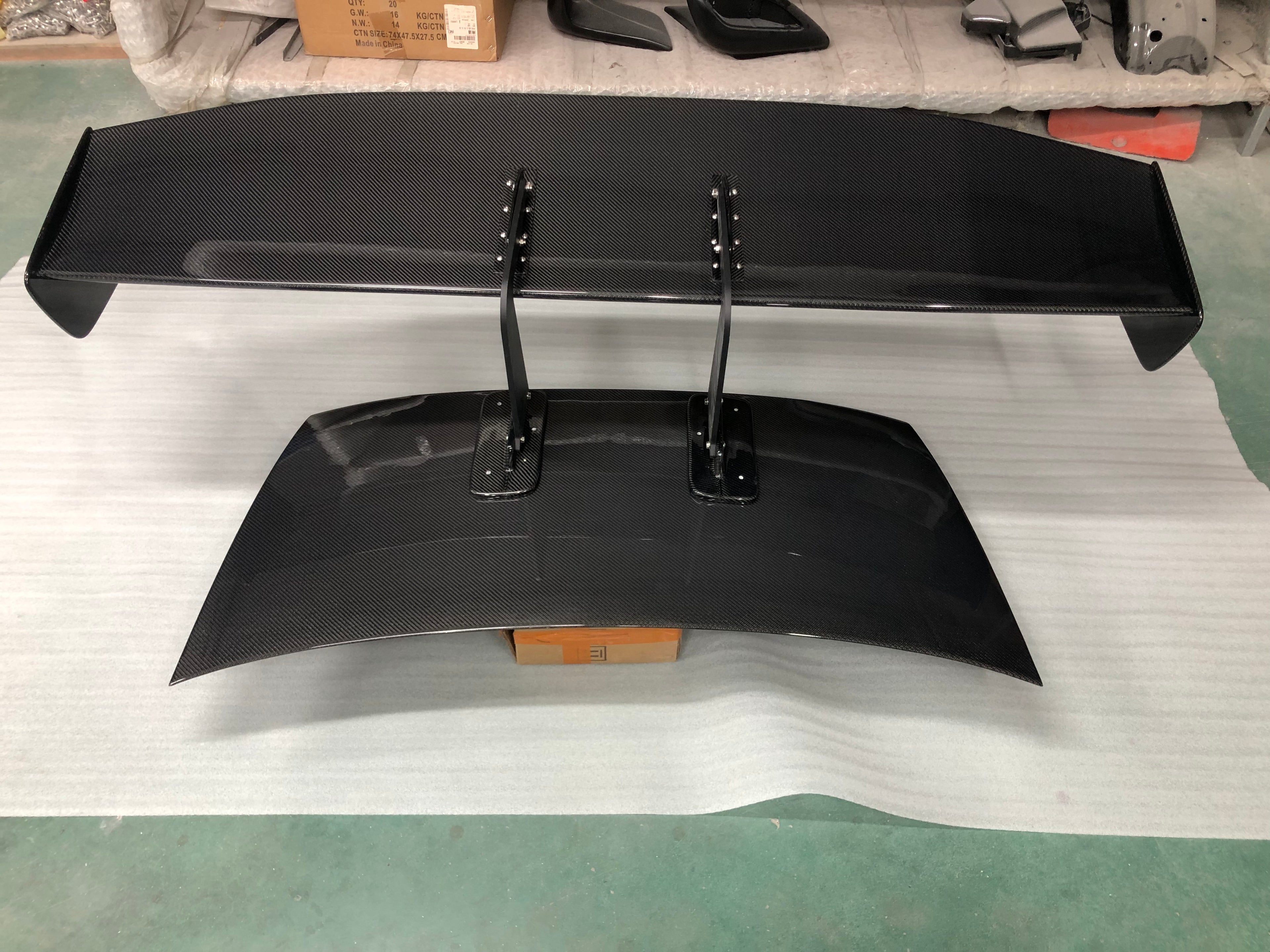 S2000 AP1 AP2 Voltex Type-7 Style Swan Neck GT Spoiler/ Wing 1.6m, Carbon Fibre