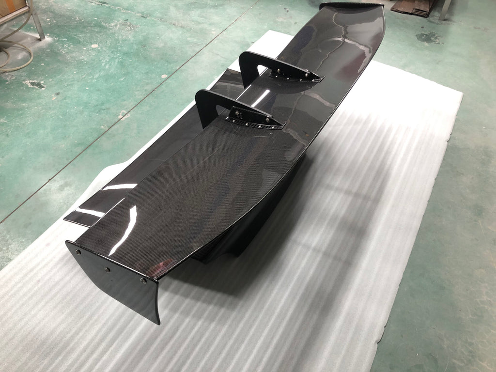 S2000 AP1 AP2 Voltex Type-7 Style Swan Neck GT Spoiler/ Wing 1.6m, Carbon Fibre