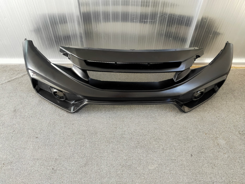 FK8 Civic TypeR Varis Arising-2 Style front bumper