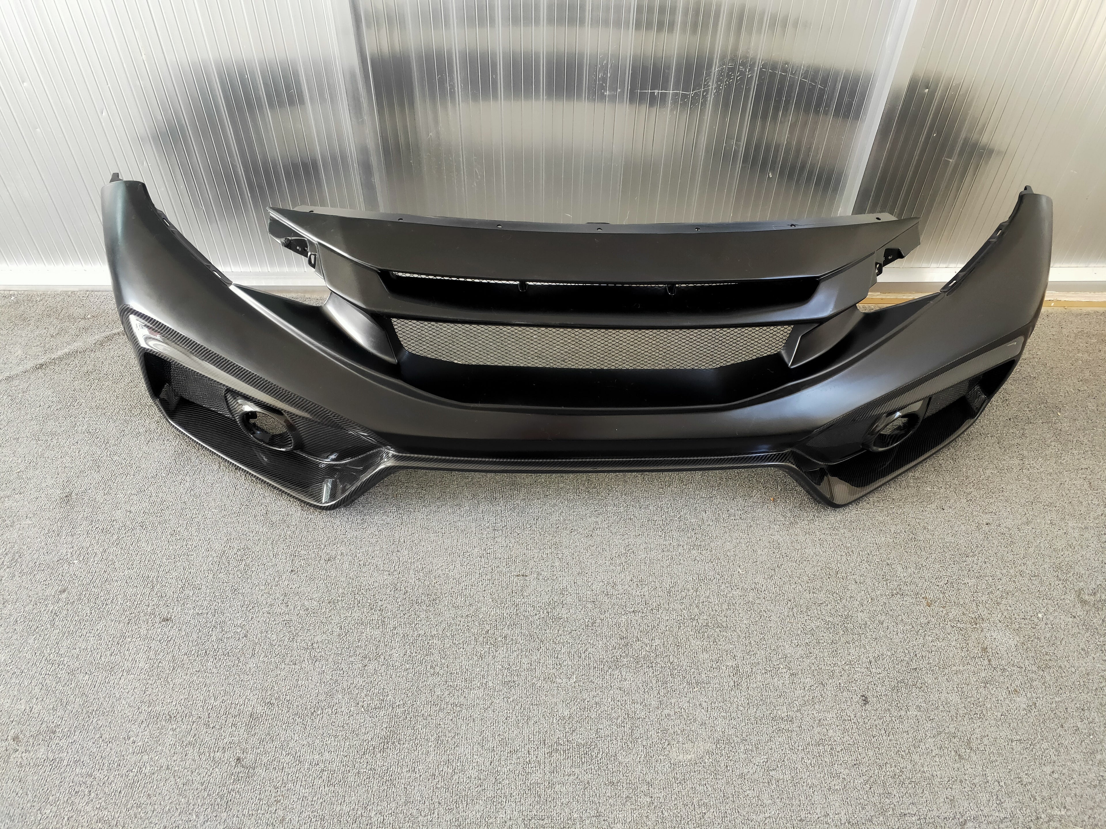 FK8 Civic TypeR Varis Arising-2 Style front bumper