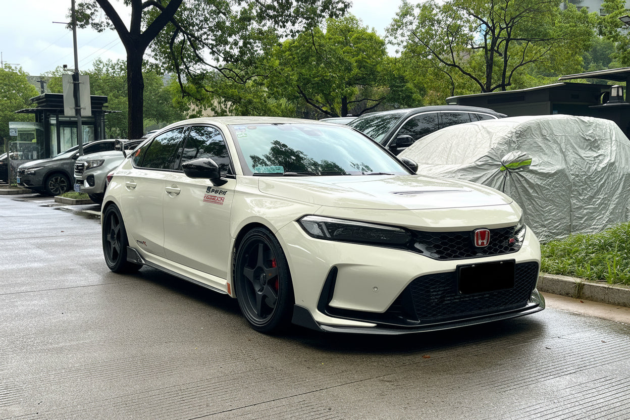 FL5 Civic TypeR Aimgain style Front Splitter/ lip, DRY Carbon