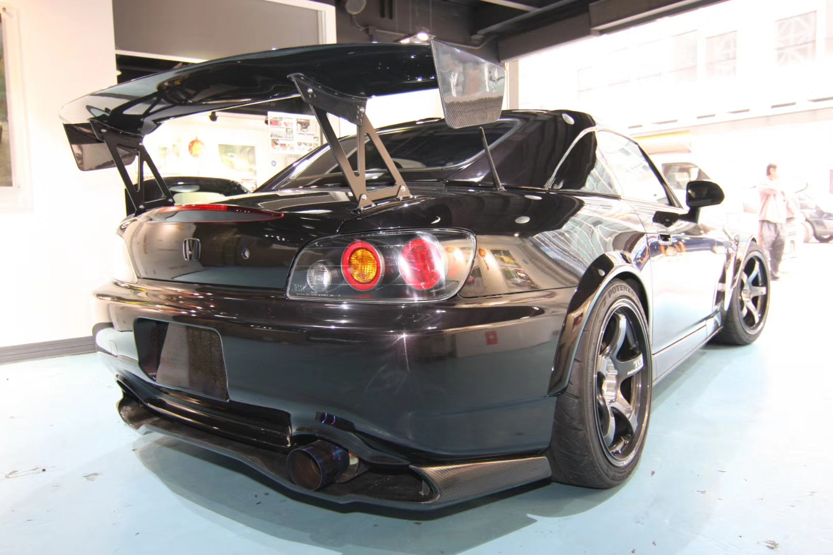 S2000 AP1 AP2 Voltex Type-2 Style GT Spoiler/ Wing 1.6m, Carbon Fibre
