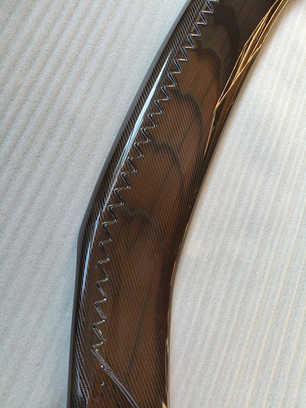 FL5 Civic TypeR Modulo option style rear spoiler/ wing blade, DRY Carbon