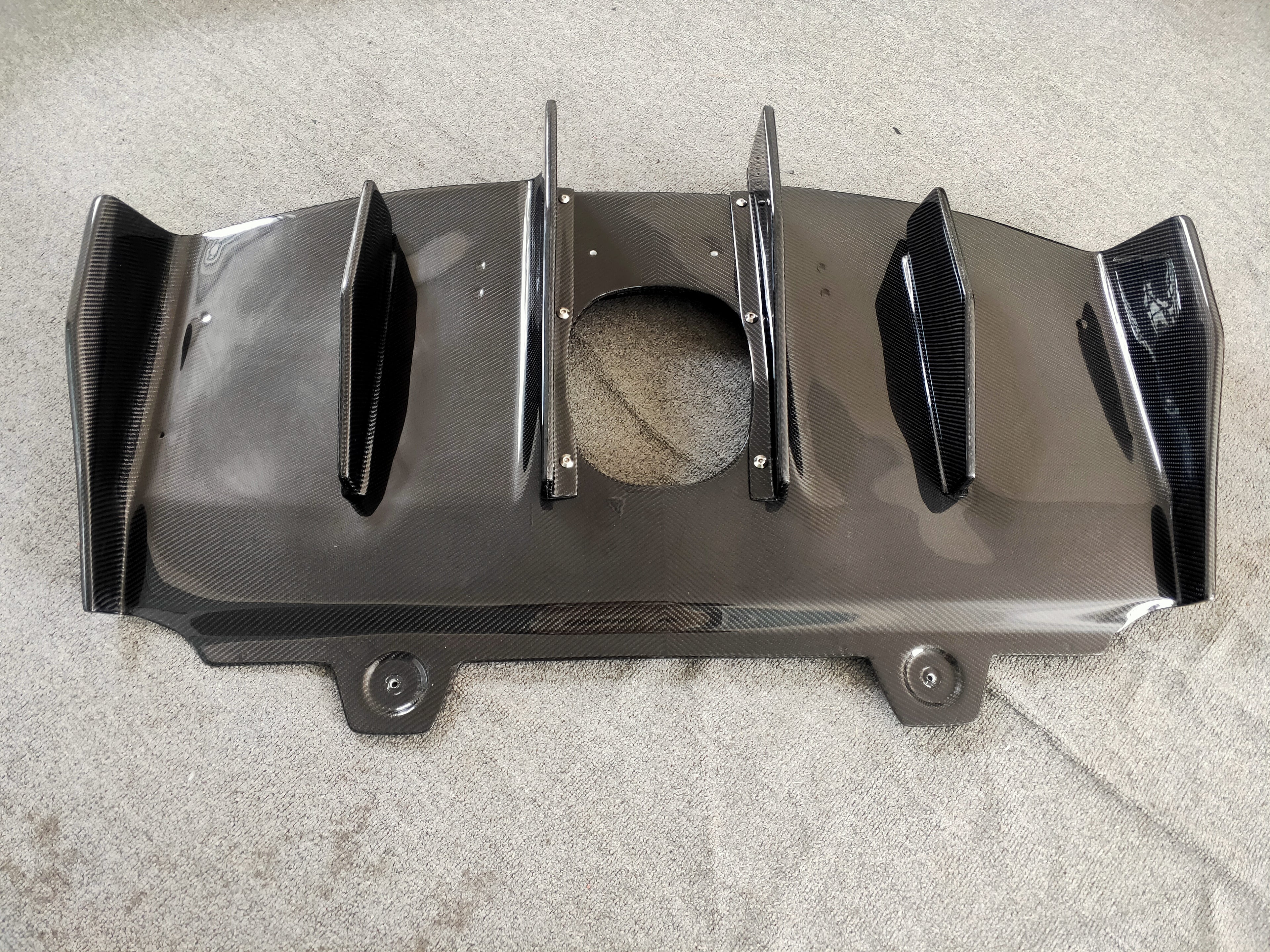 Lotus S3 Elise 220Cup Style Rear Diffuser, V Weave