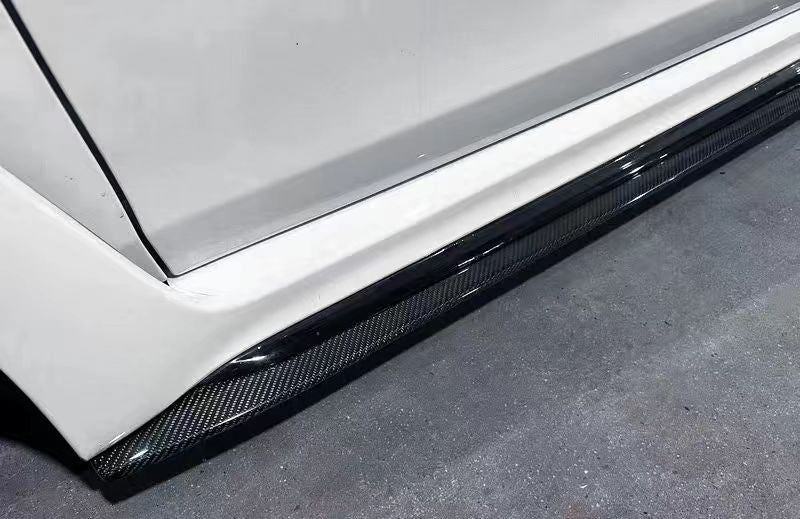 FL5 Civic TypeR MSD V1 Style Side Skirt, DRY Carbon