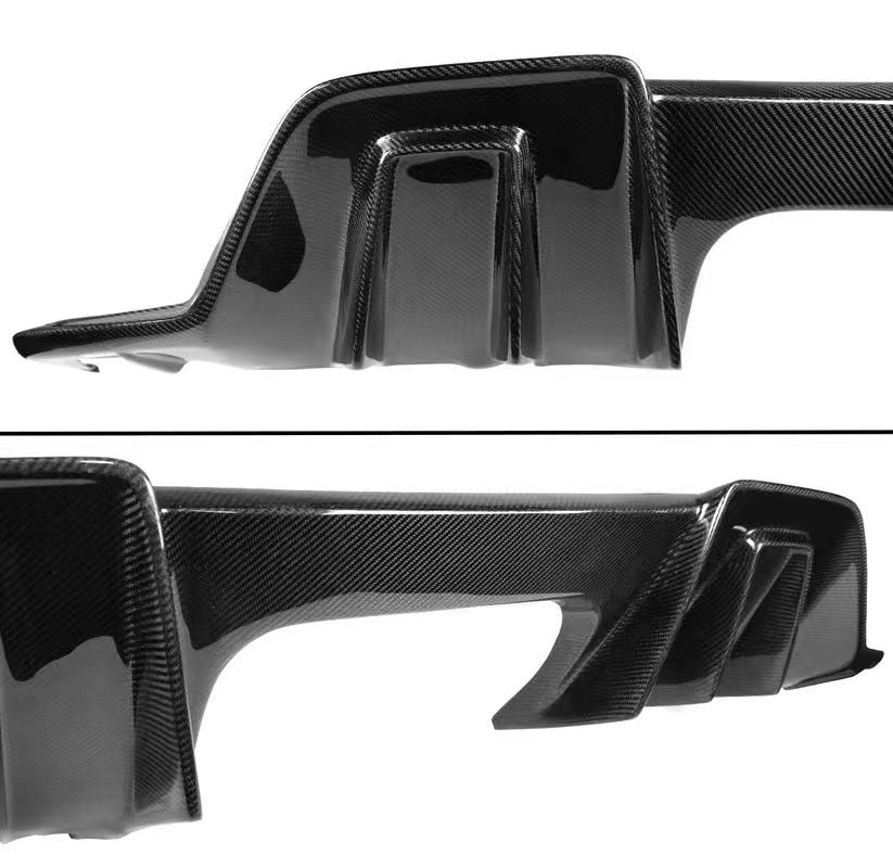 FL5 TypeR MTR Style Rear Diffuser, DRY Carbon