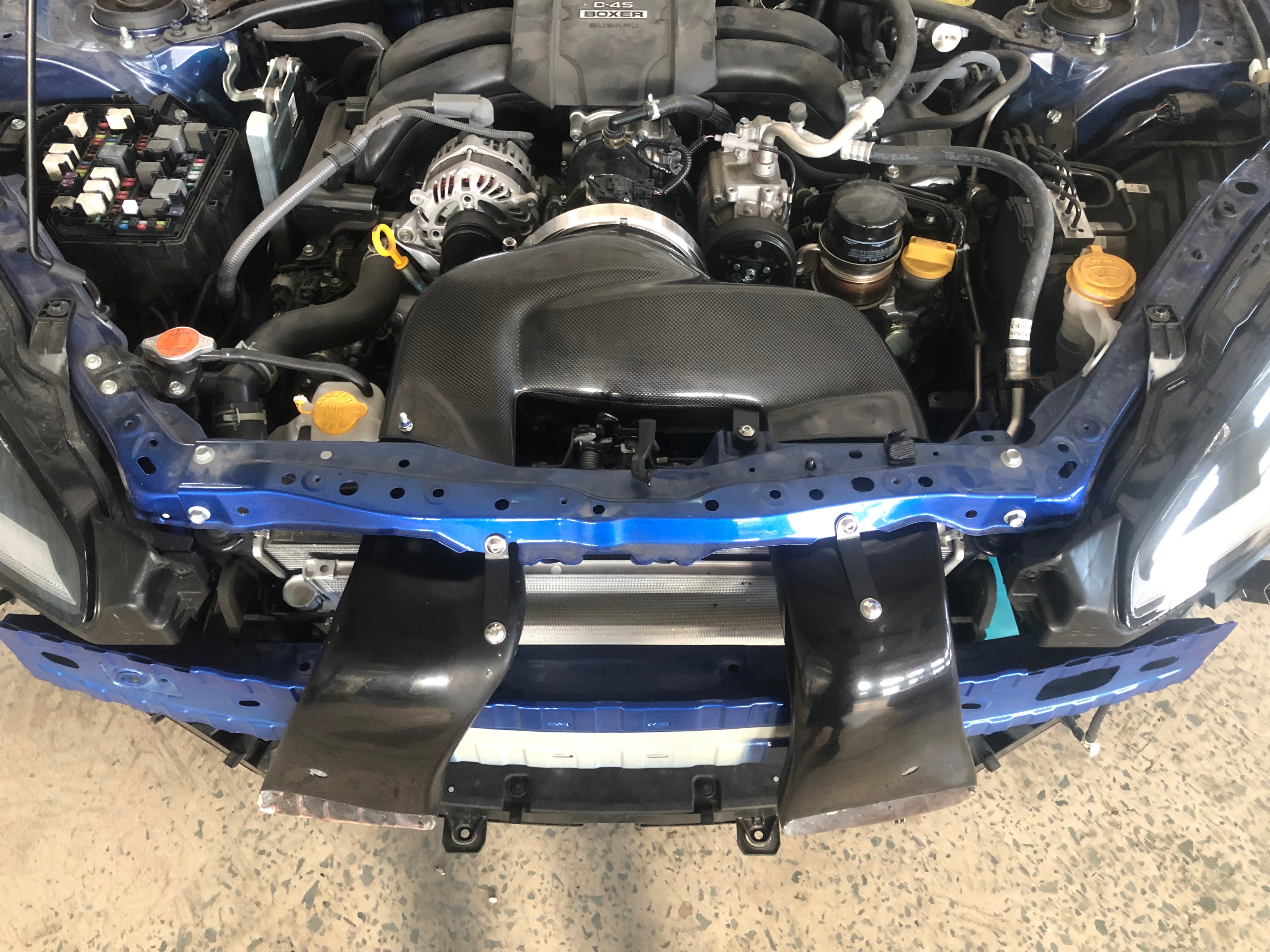 GR86 BRZ GruppeM Style Airbox, Dry Carbon