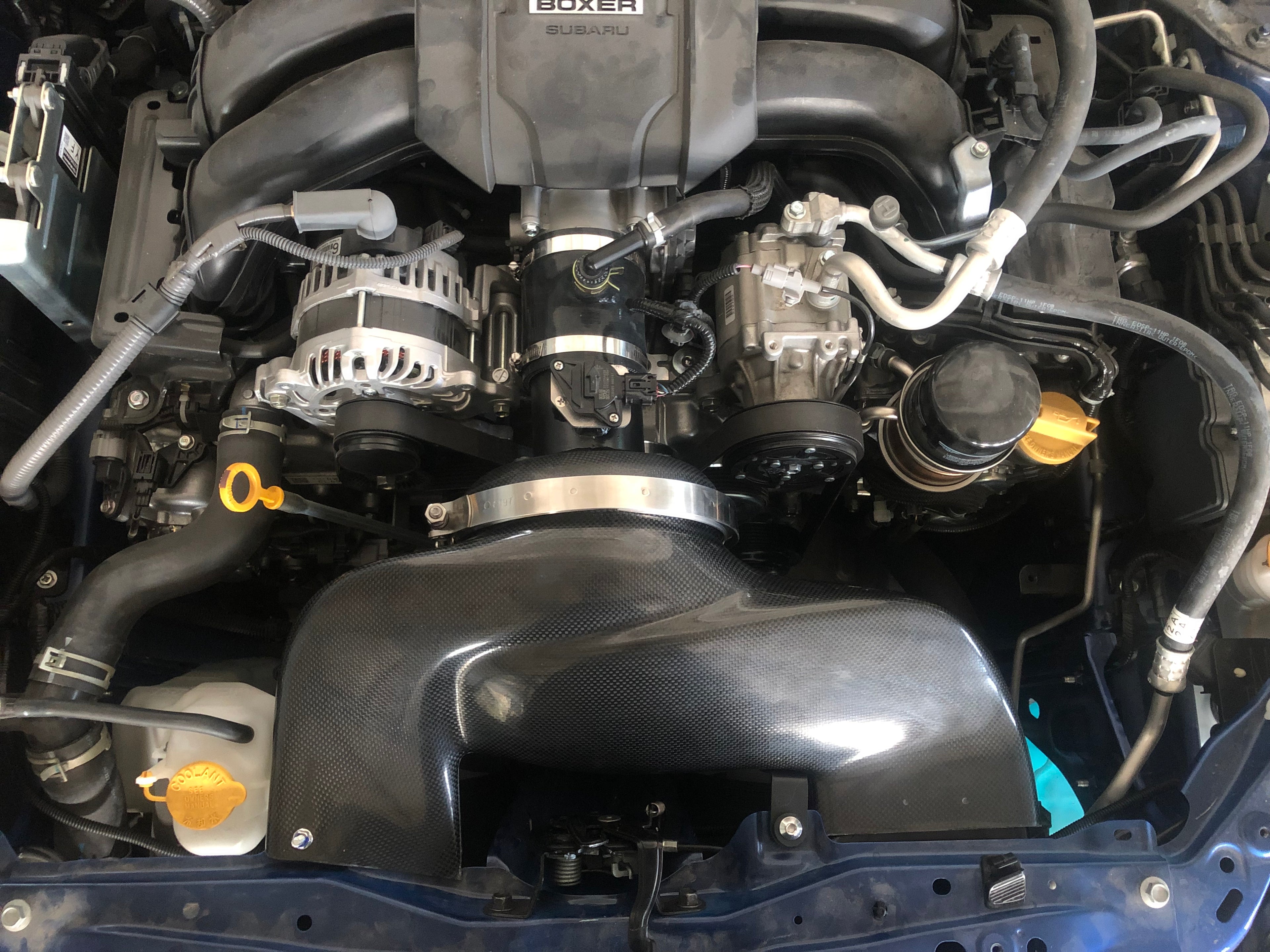 GR86 BRZ GruppeM Style Airbox, Dry Carbon