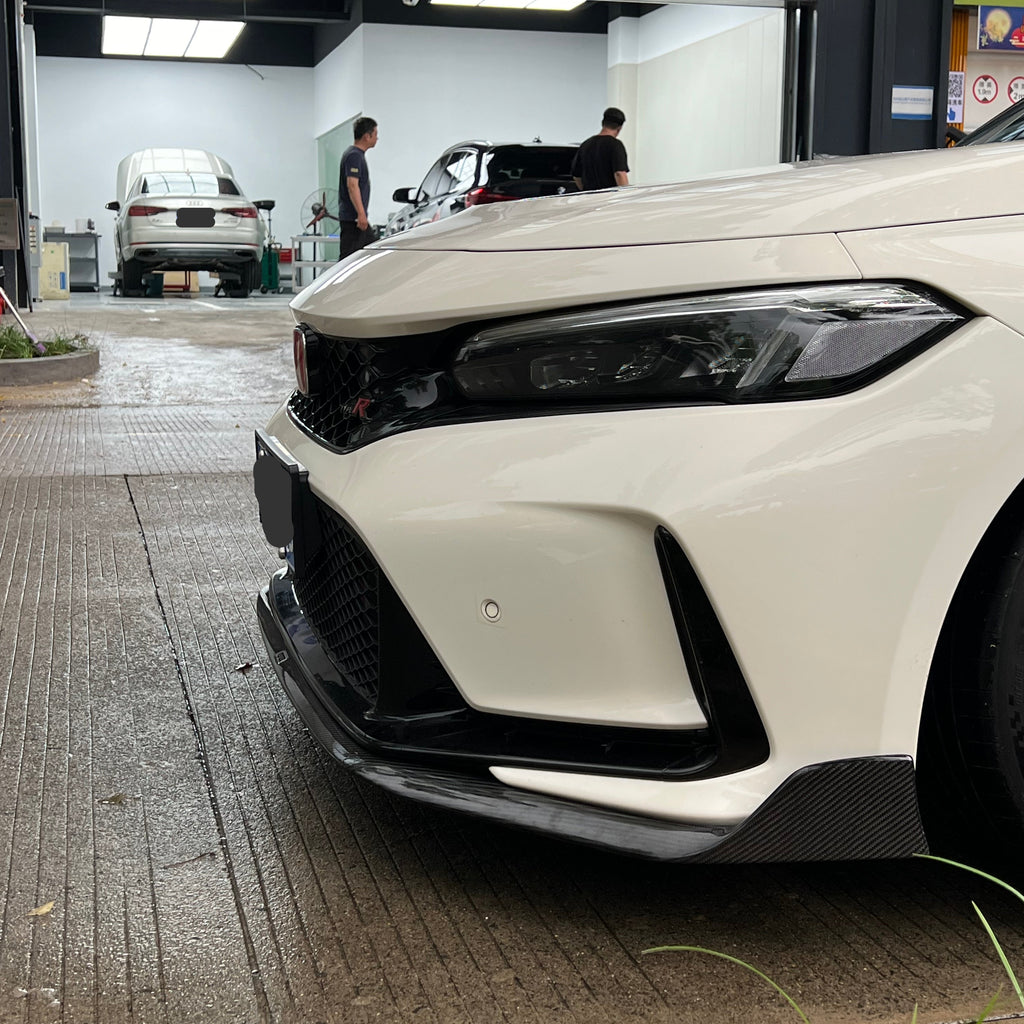 FL5 Civic TypeR Aimgain style Front Splitter/ lip, DRY Carbon